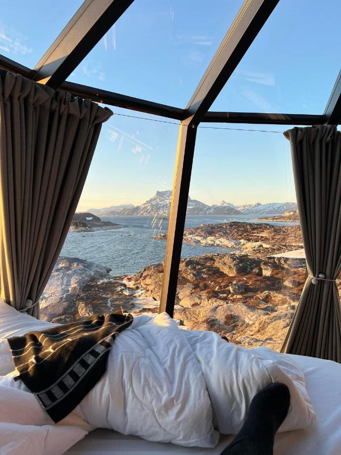 فندق Aurora Hut By Inuktravel نوك المظهر الخارجي الصورة