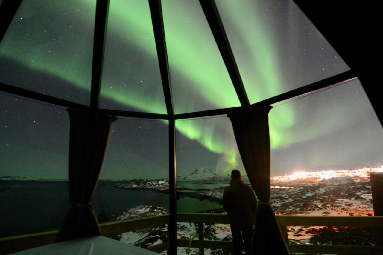 فندق Aurora Hut By Inuktravel نوك المظهر الخارجي الصورة