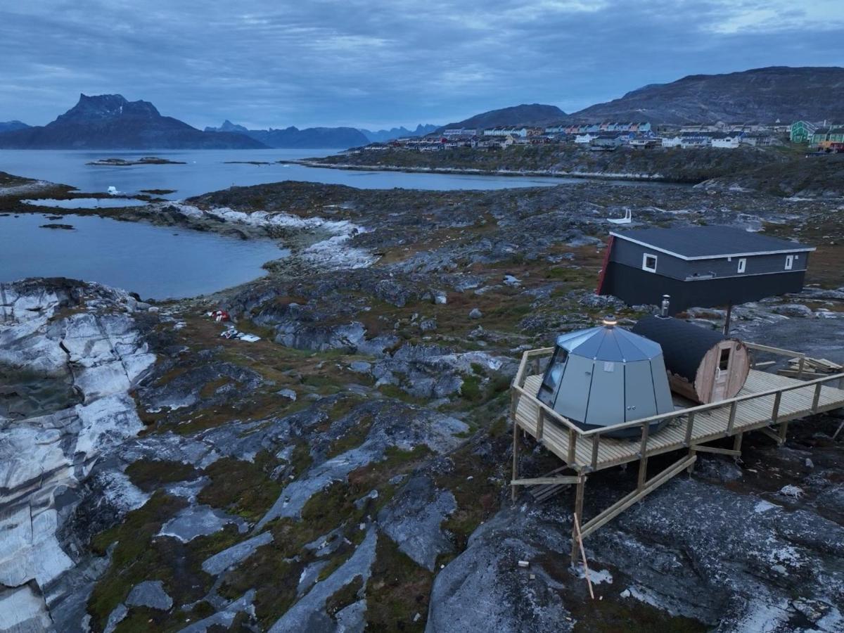 فندق Aurora Hut By Inuktravel نوك المظهر الخارجي الصورة