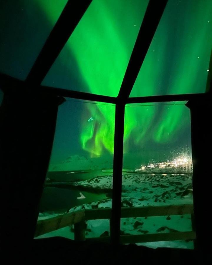 فندق Aurora Hut By Inuktravel نوك المظهر الخارجي الصورة