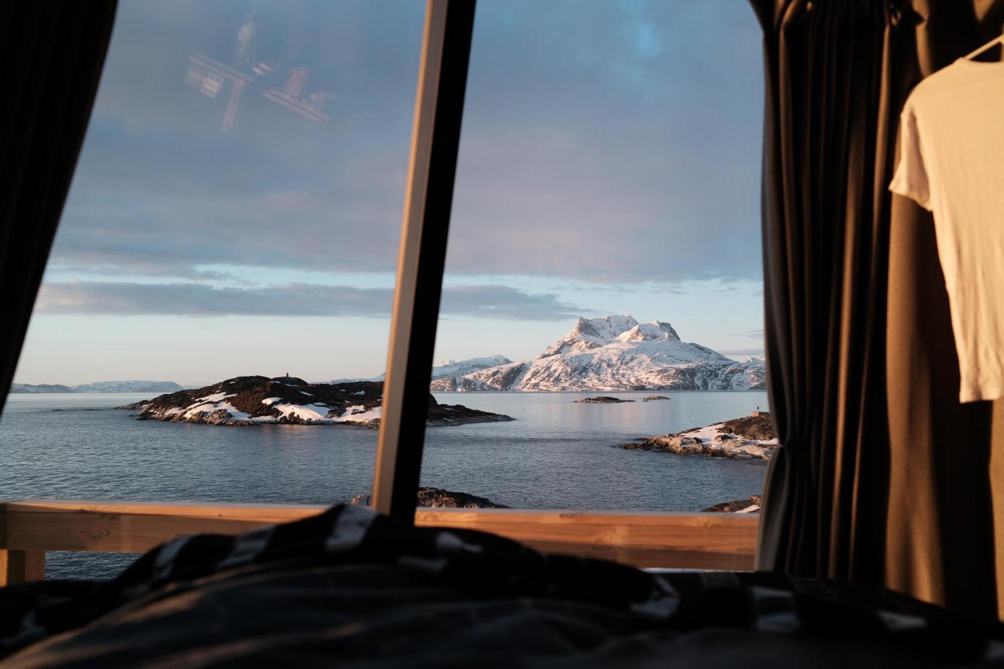 فندق Aurora Hut By Inuktravel نوك المظهر الخارجي الصورة