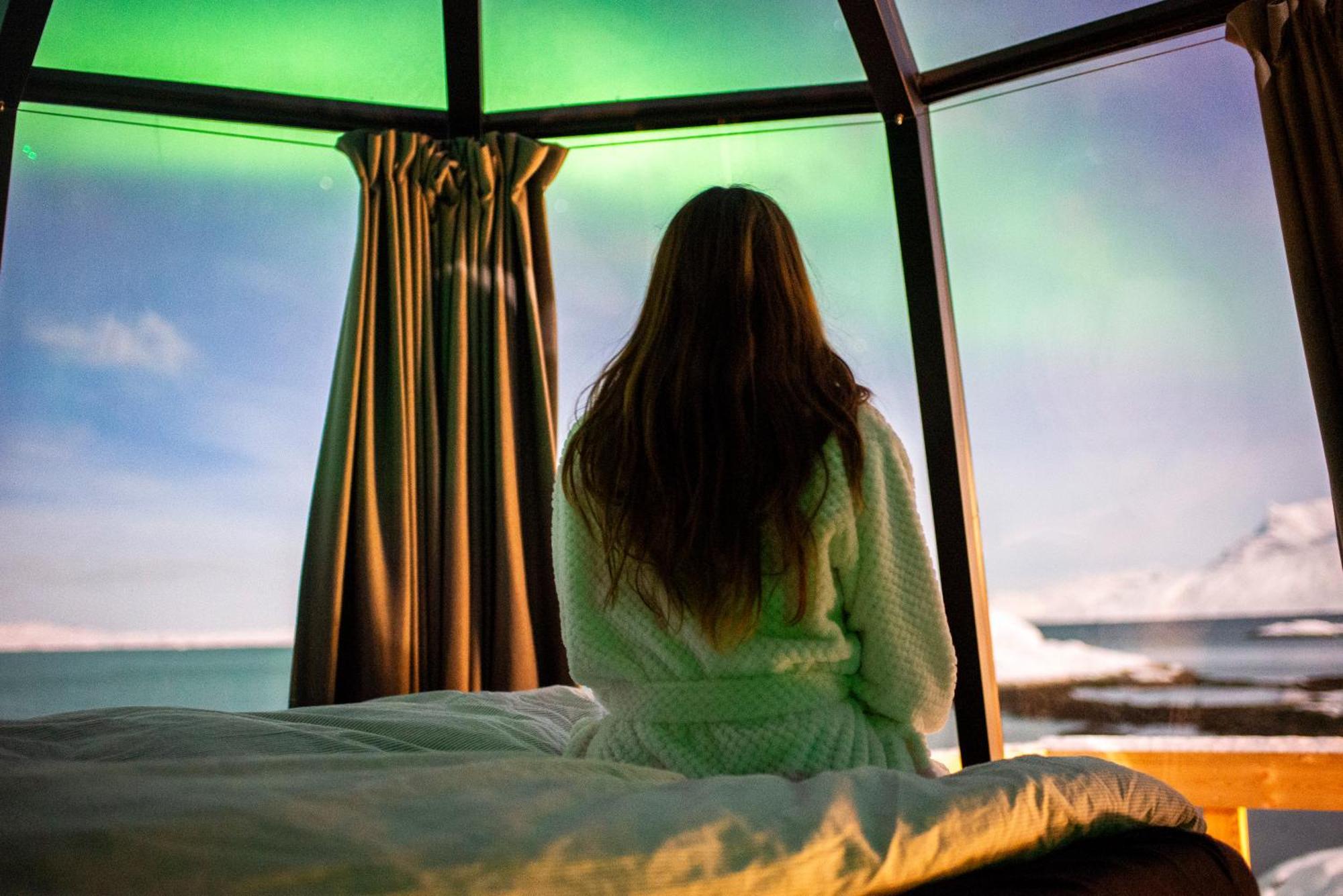 فندق Aurora Hut By Inuktravel نوك المظهر الخارجي الصورة