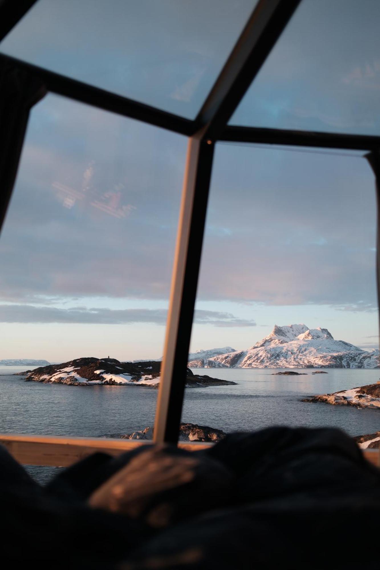 فندق Aurora Hut By Inuktravel نوك المظهر الخارجي الصورة